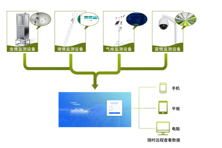 農業四情監測，智能化、自動化